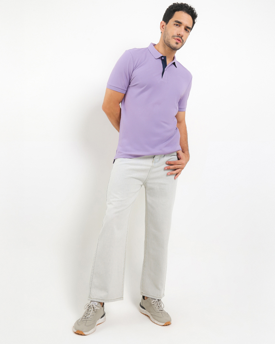 Men's Cotton Lycra Polo