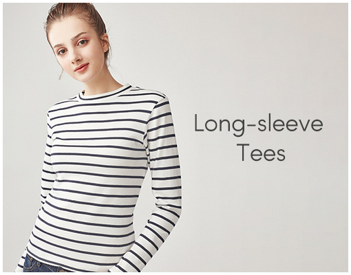 ladies long t shirts online shopping