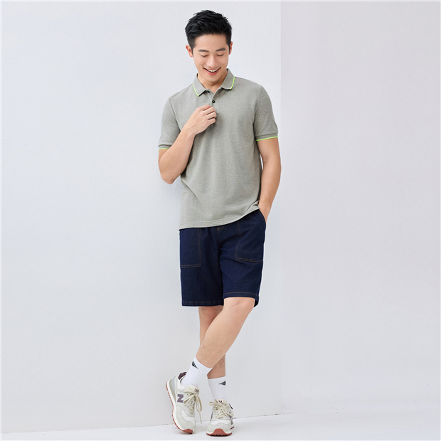 LEINWANDE Short Shirts Jacket カーキ