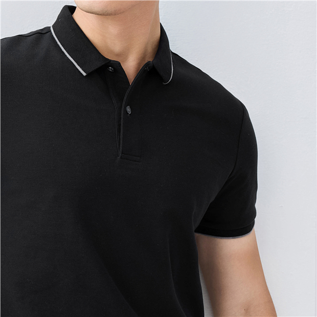 Tシャツ・カットソー IONSEOUL Another Border Short Sleeve Polo T Shirt JE1166 Personalised Polo Shirt | Slim Fit Polo Shirts | AWDis