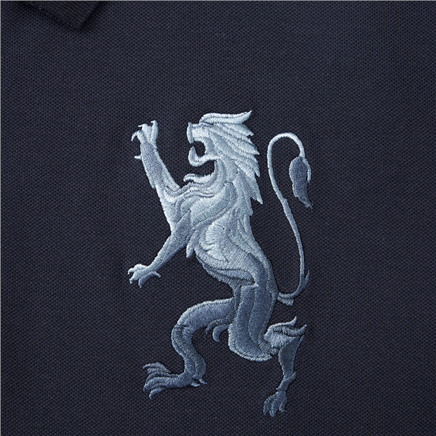 Men's Lycra Pique Embroidery Polo (3D Lion) | GIORDANO Men's Lycra Pique Embroidery Polo (3D Lion) | GIORDANO