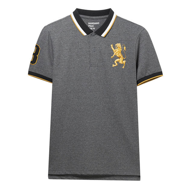 polo shirt lion logo