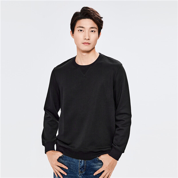 Plain crew cheap neck sweater