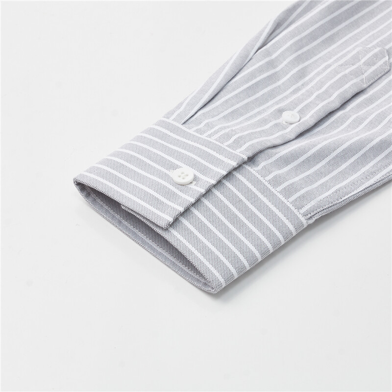 Non-iron oxford long sleeve cotton shirt | GIORDANO Online Store