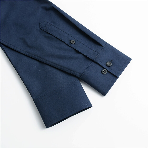 Non-iron oxford long sleeve cotton shirt | GIORDANO Online Store