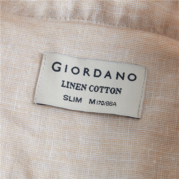 Áo Sơ Mi Nam Linen  GIORDANO Online Store