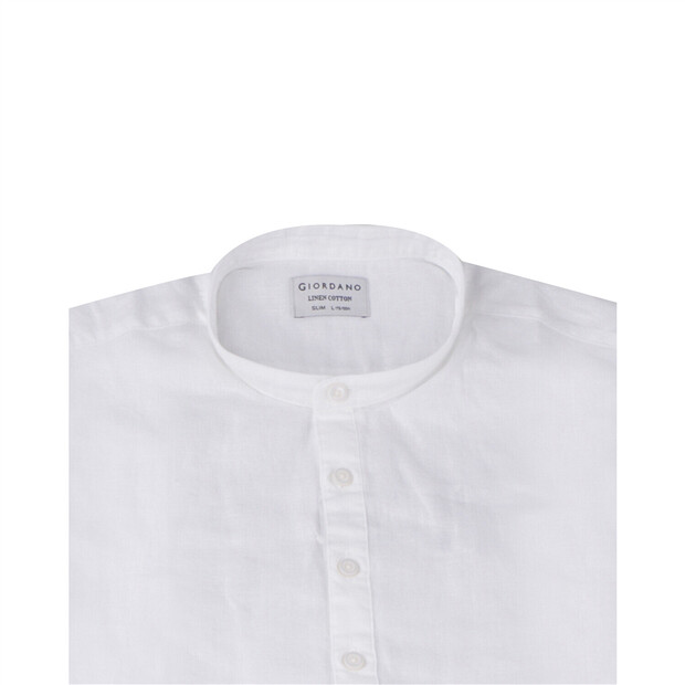 Áo Sơ Mi Nam Linen  GIORDANO Online Store