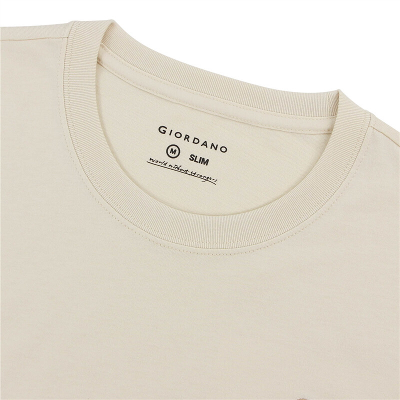 GIORDANO Online Store | เสื้อยืดผู้ชาย Men's Jersey Slim Printed Tee ...