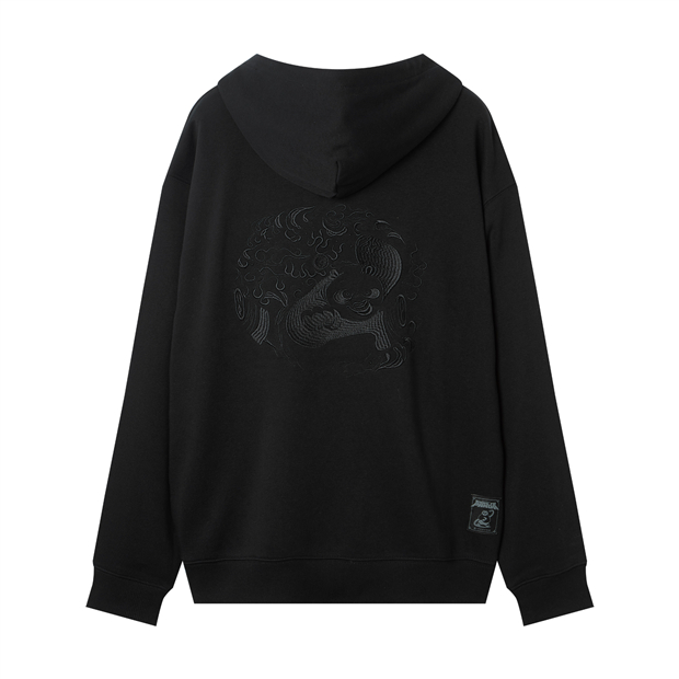 Men's Kung Fu Panda Collection Embroidered Hooded Sweatshirt | GIORDANO  Online Store