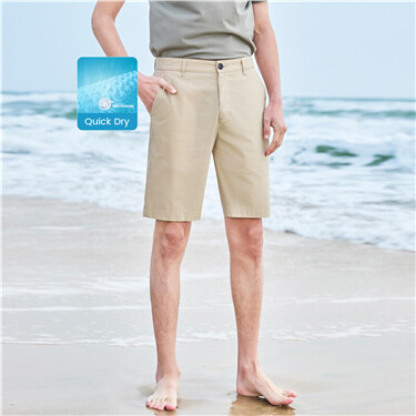 High-tech quick dry cool mid rise shorts