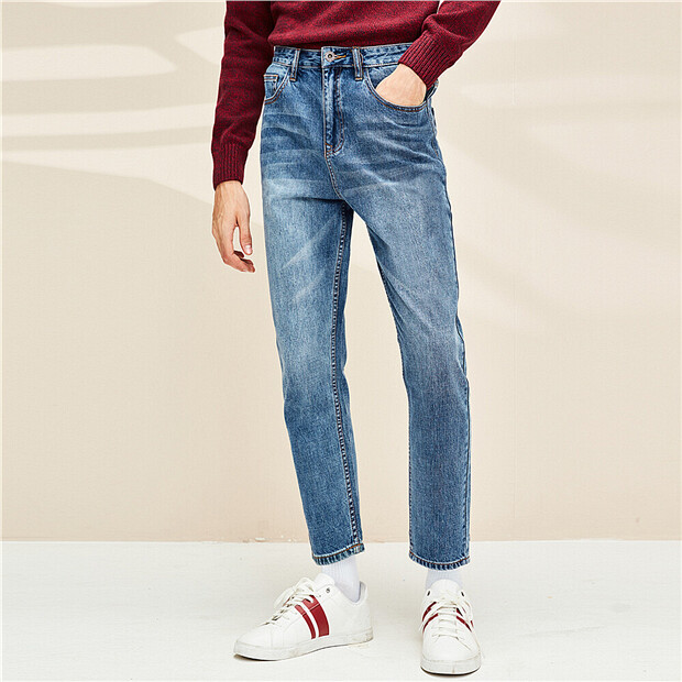 Mid rise jeans | GIORDANO Online Store