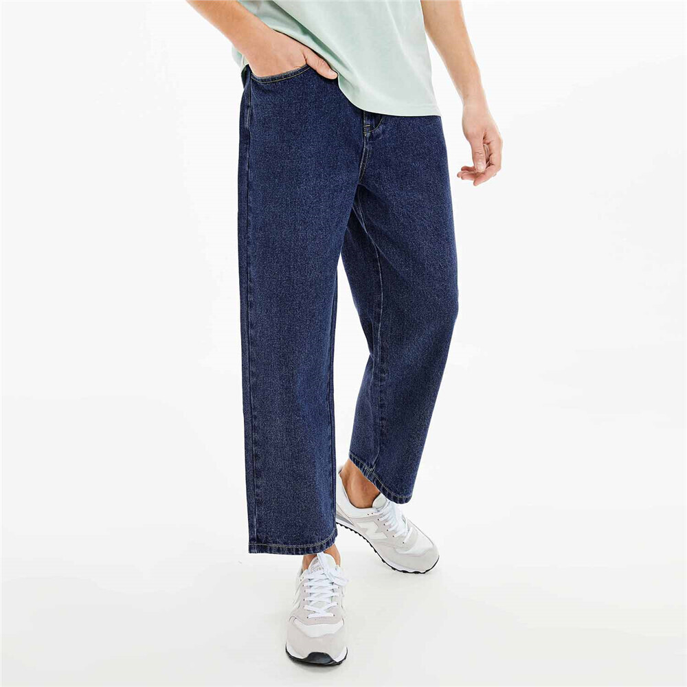 loose ankle length jeans