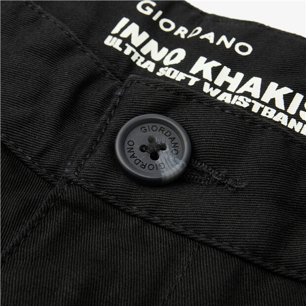 Afwezigheid waarschijnlijk lager Solid color mid-low rise pants | GIORDANO Online Store