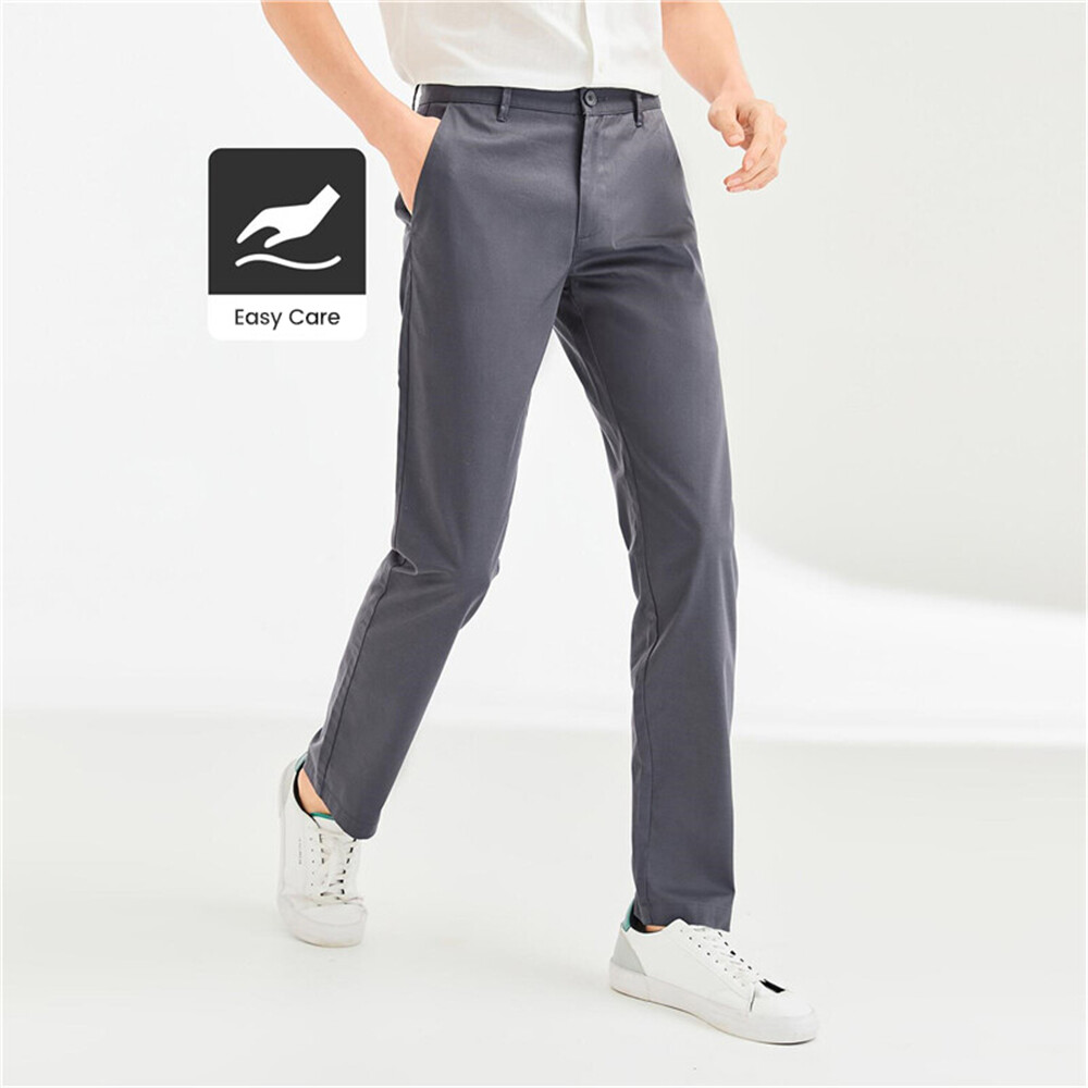 Solid Color Mid Rise Lightweight Pants GIORDANO Online Store solid-color-mid-rise-lightweight-pants-giordano-online-store