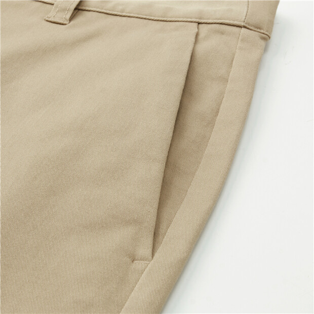 Easy care mid rise slim stretchy pants | GIORDANO Online Store