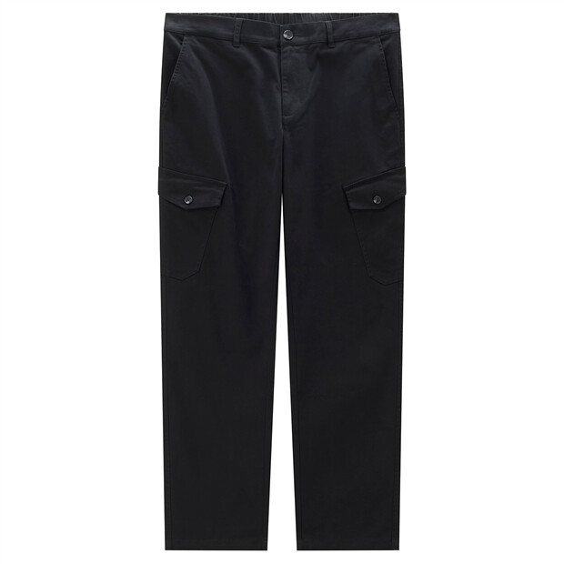 Half elastic waist cargo pockets pants | GIORDANO Online Store