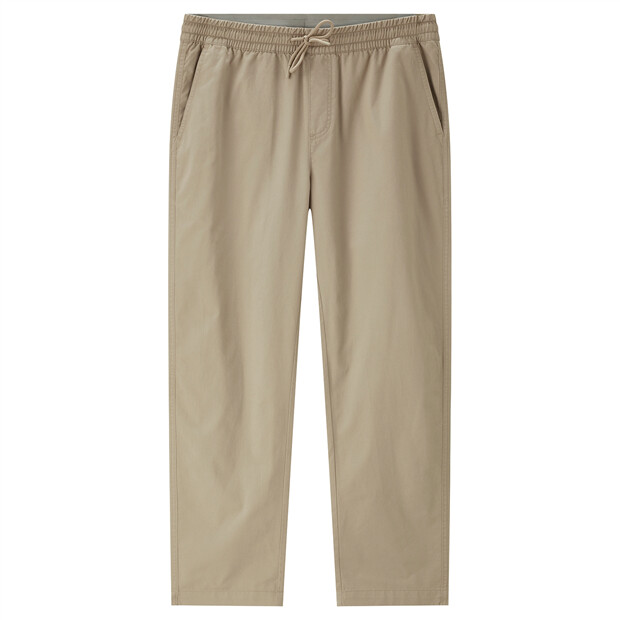 Elastic waist lightweight cotton pants