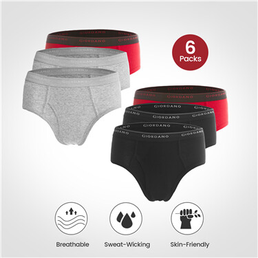 Solid Classic Briefs (6-packs) 