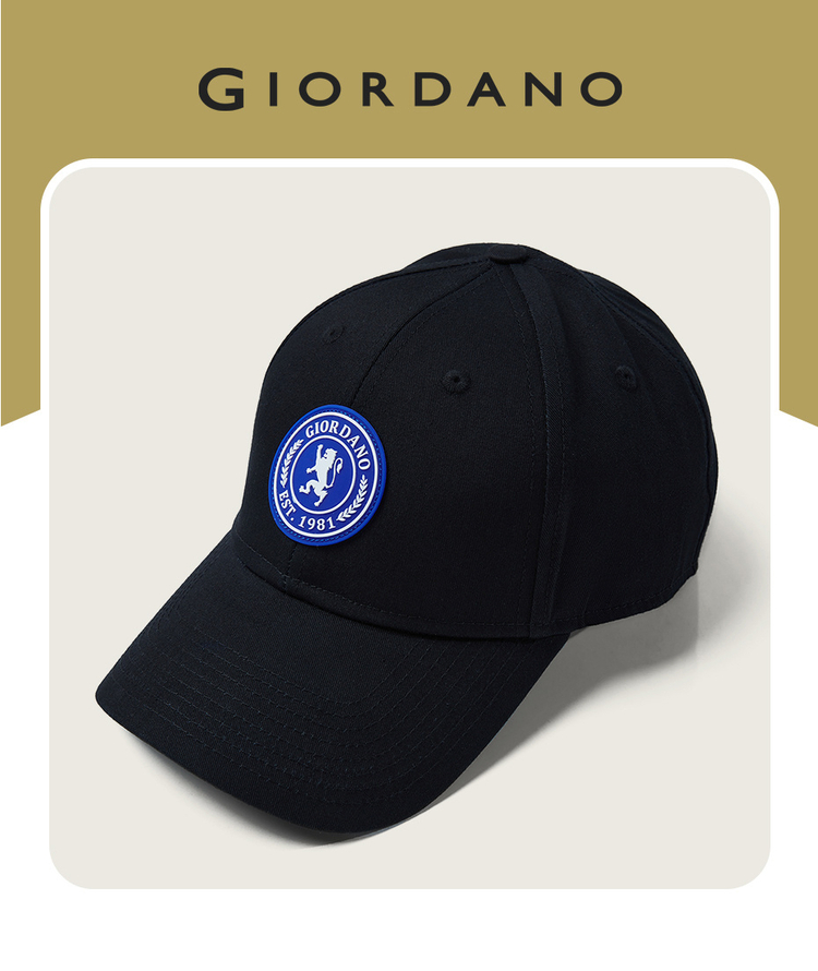 Lion badge adjustable cap | GIORDANO Online Store