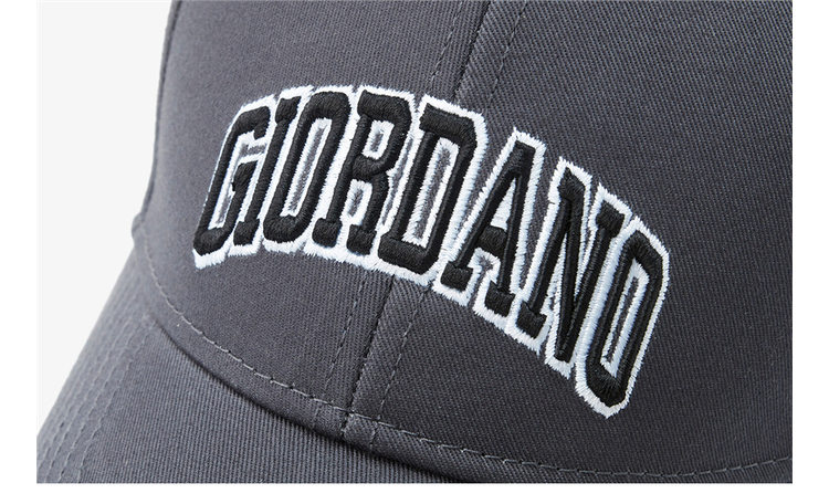 Embroidery cotton adjustable cap | GIORDANO Online Store | Baseball Caps