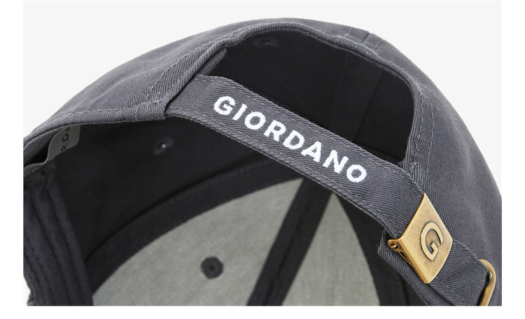 | Online Embroidery adjustable Store cap GIORDANO cotton