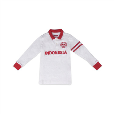 Junior National Day Long Sleeve Polo