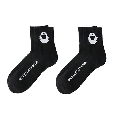 Von graphic quarter socks (2-pairs)