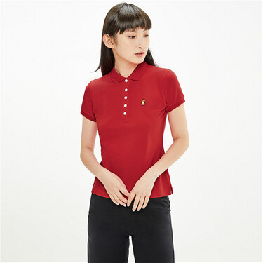 giordano polo shirt women's