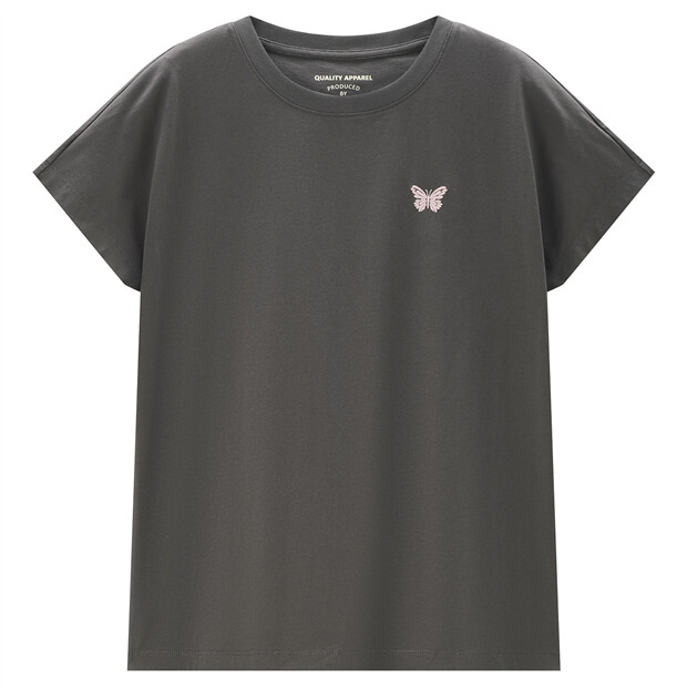 【U LAN】Daijo Printing Over Short Sleeve Tee PRINTED LONG SLEEVE