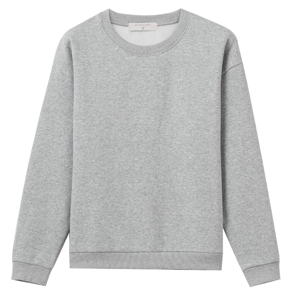 solid color crew neck sweatshirts