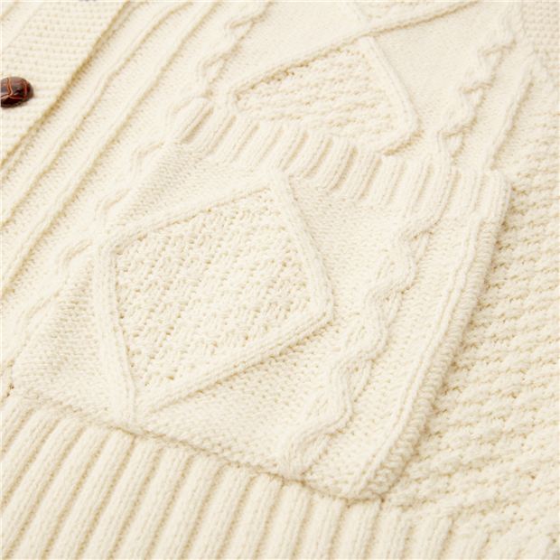 ★MAINBOOTH★Summer Cable Knit Vest(WHITE)★正規品/直送料込 Boys Sleeveless Cable Knit Sweater Vest - Spring Jubilee