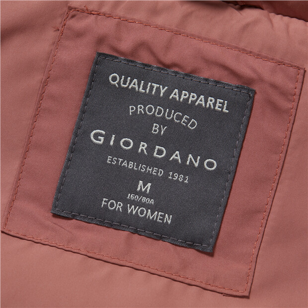 down GIORDANO Online jacket hood | Detachable duck Store