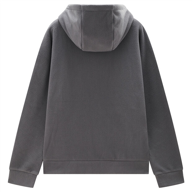 POLAR - yi0513ページ Polar fleece badge hooded jacket | GIORDANO Online Store