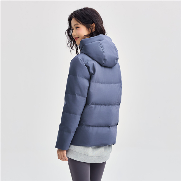 Short Style Hooded Goose Down Jacket | GIORDANO Online Store