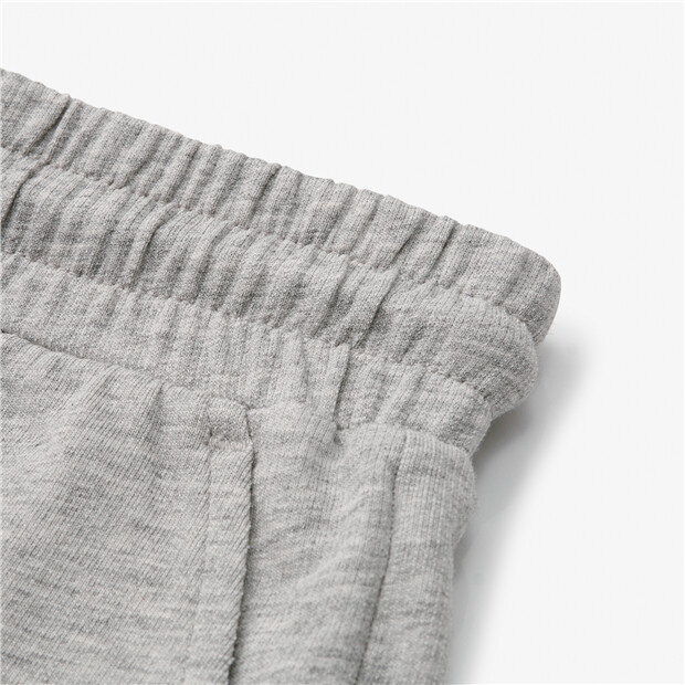 Drawstring elastic waist plain color shorts | GIORDANO