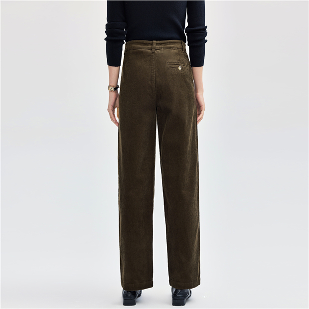 100% Cotton corduroy multi-pocket pants | GIORDANO Online Store
