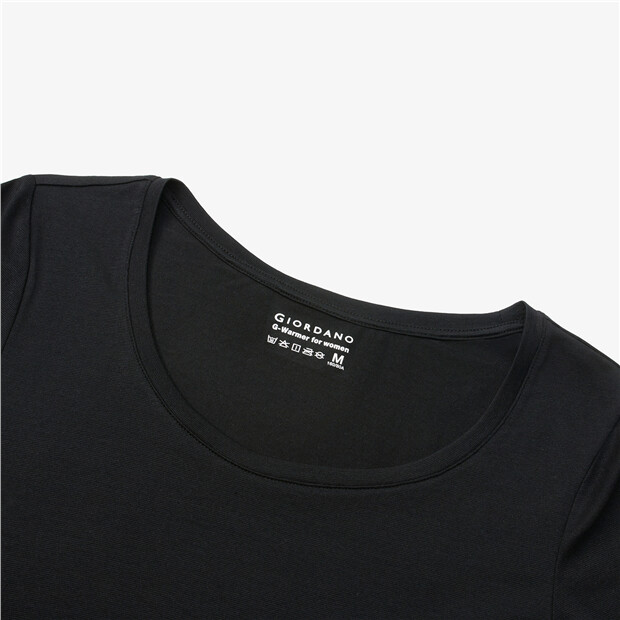 Store tee | thermal G-Warmer GIORDANO stretchy Online crewneck