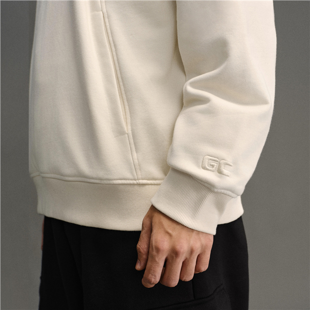 Half zip mock neck loose sweatshirt | GIORDANO Online Store