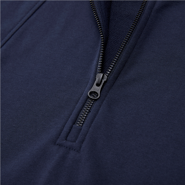 Half zip mock neck loose sweatshirt | GIORDANO Online Store
