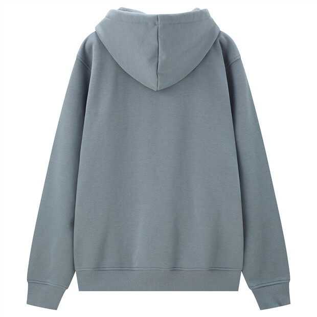 Kanga pocket fleece-lined drawstring hoodie