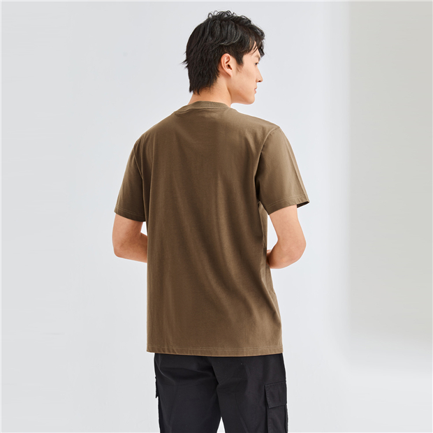 IRISHMAN 【Newgrange】classic mock neck 半袖 100% Cotton mock neck short sleeve tee | GIORDANO Online Store