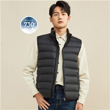 business casual puffer vest