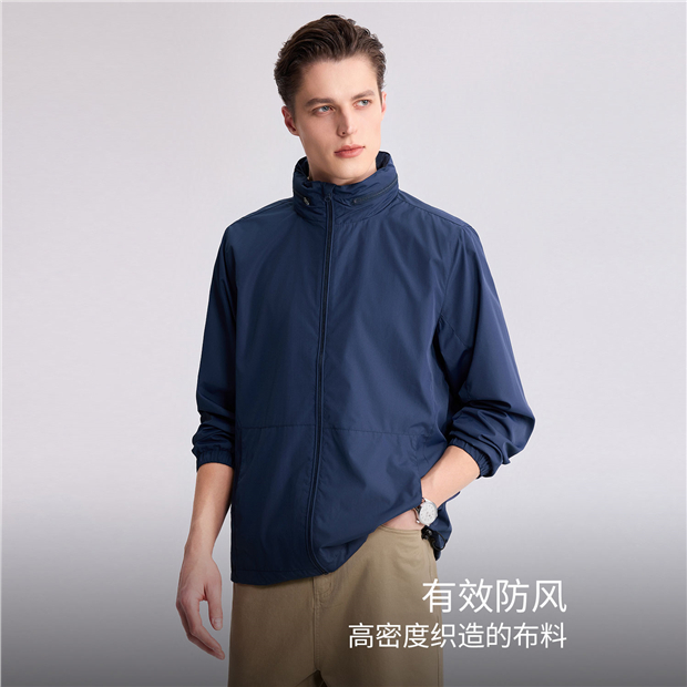 割引 hooded hide-able lining Mesh windbreaker Store Online GIORDANO | ジャケット・アウター