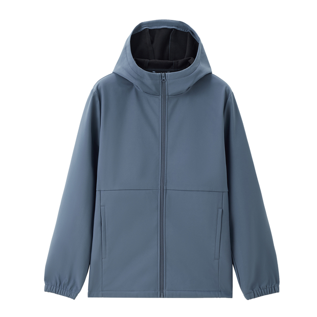 Composite Fleece Jacket Bone Breaking Pocket Hooded Soft