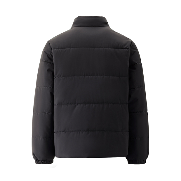 Stand collar solid color padded jacket | GIORDANO Online Store