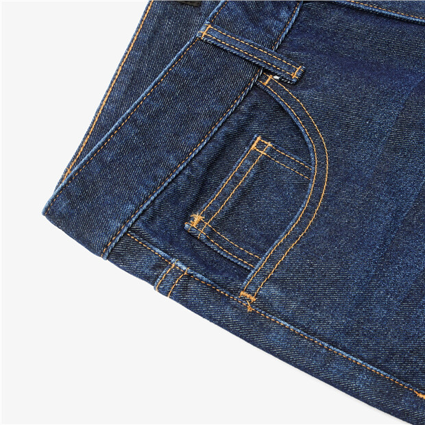 Mid rise five-pocket denim jeans