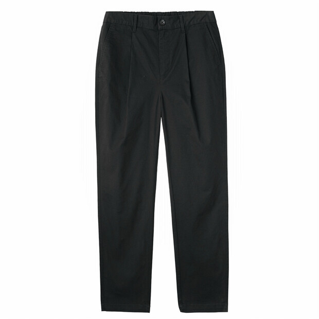 men's half elastic waist pants