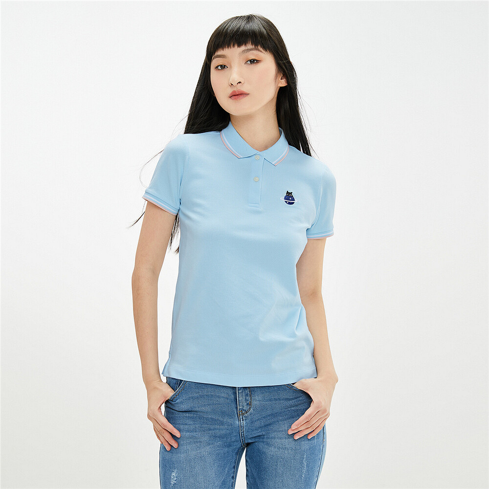 giordano polo shirt women's