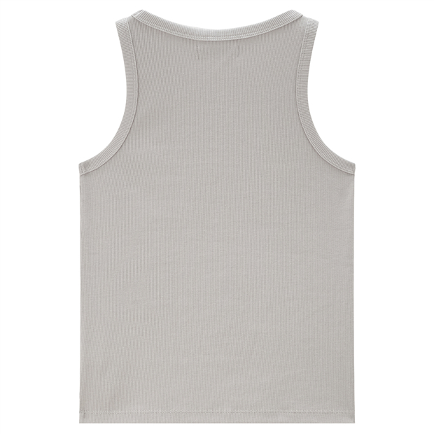 Rib slim crewneck sleeveless tank top | GIORDANO Online Store