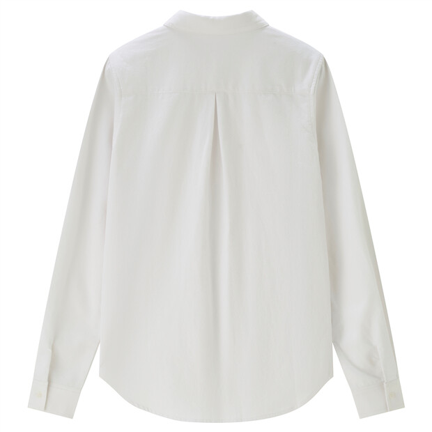 Cotton flannel long sleeve shirt | GIORDANO Online Store